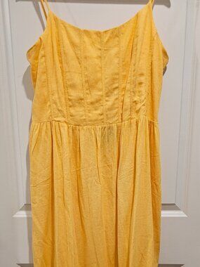 NWT CeCe Maxi Dress in Yellow